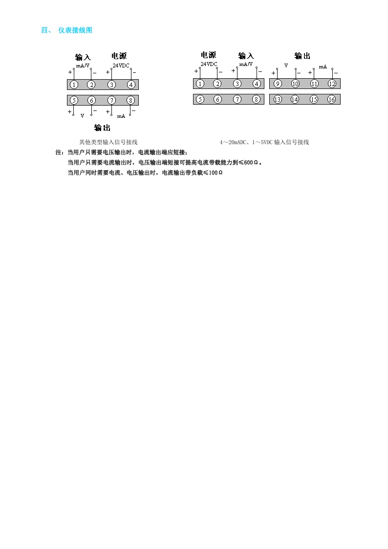 东辉仪表DYC（FG）系列卡装一入一出隔离转换器